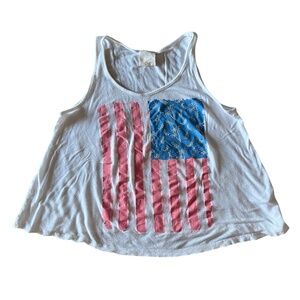 American Flag tank